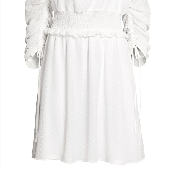 H&M/One shoulder dress with frills M - Picture 3 of 5